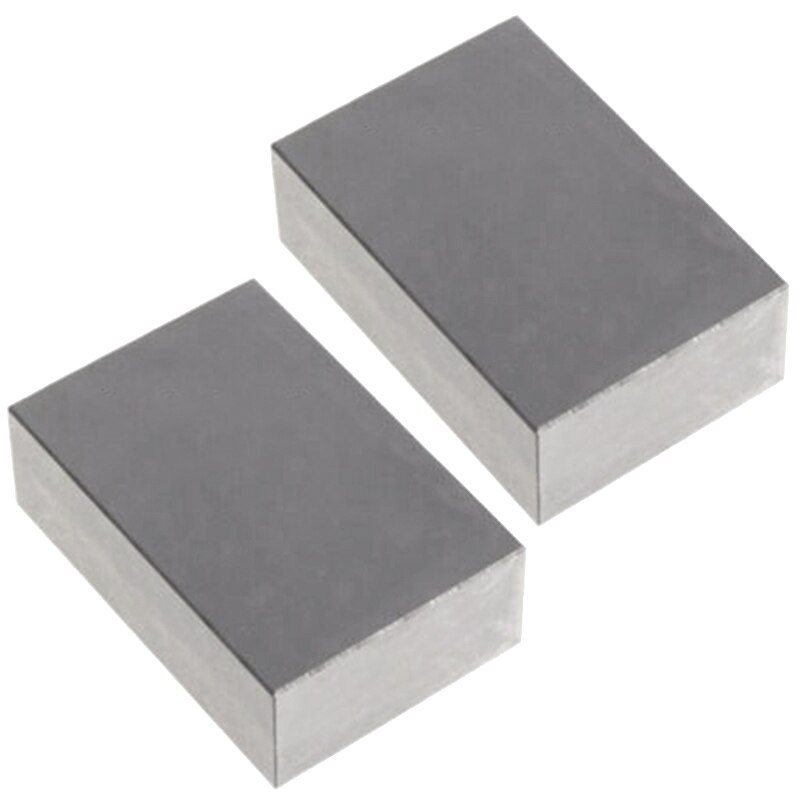 1 Paar 123 Blokken 1-2-3 Ultra Precisie 0.0002 Gehard Zonder Gaten