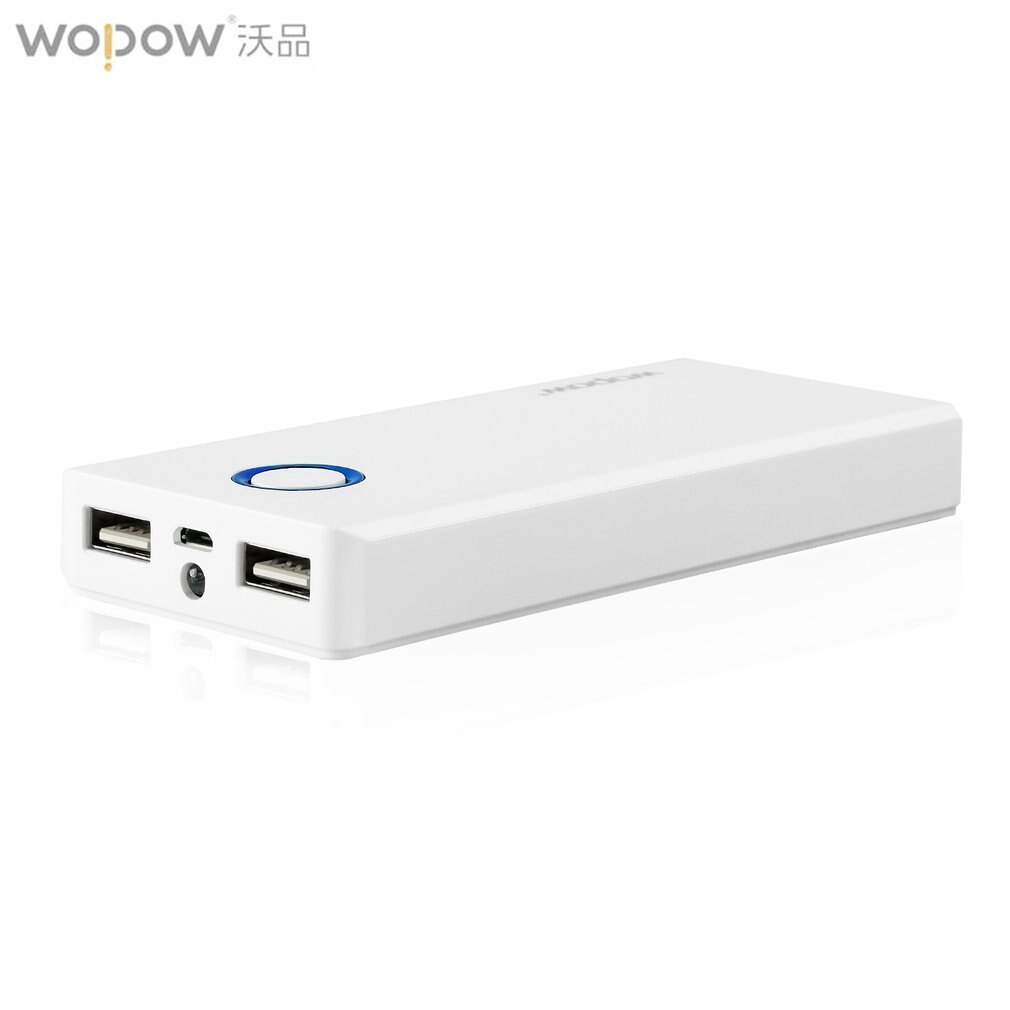 Upgrade 10000+mAh Fast Charging Mobile PowerP10plus Dual USB Output Portable External Battery Pack With LED Light Indicator: E10000plus