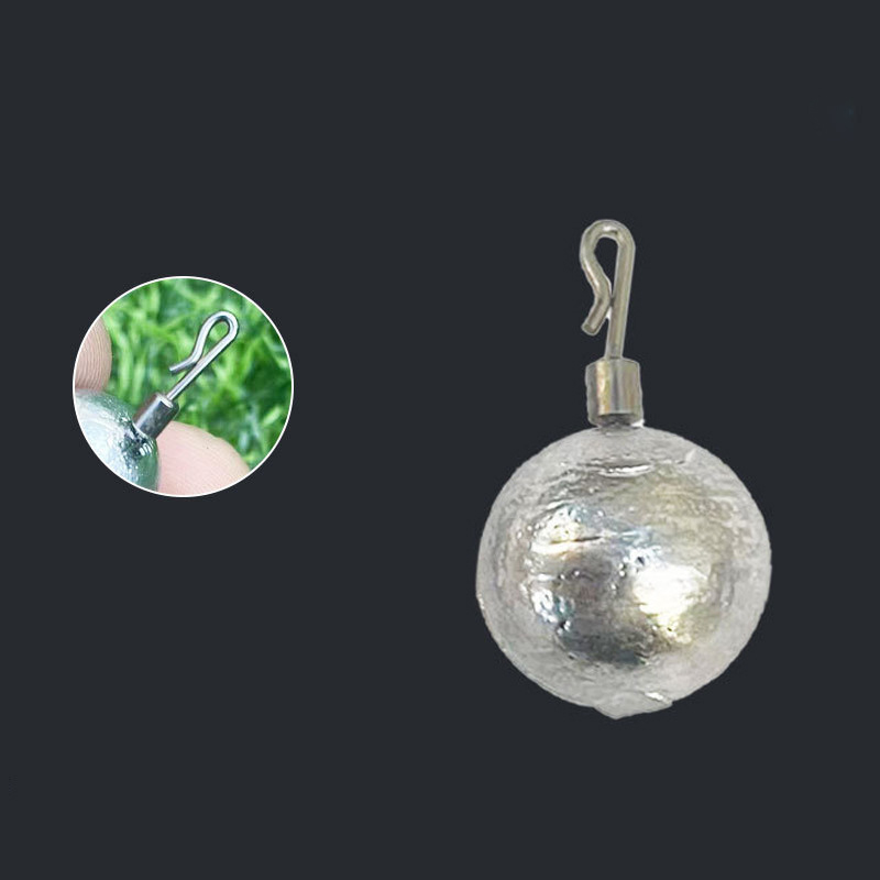 10 uds/5 uds R-ring plomo plomo 3,5g/5g/7g/10g/14g/20g bola/cilindro peso de plomo cambio rápido plomo accesorios de pesca: Blanco