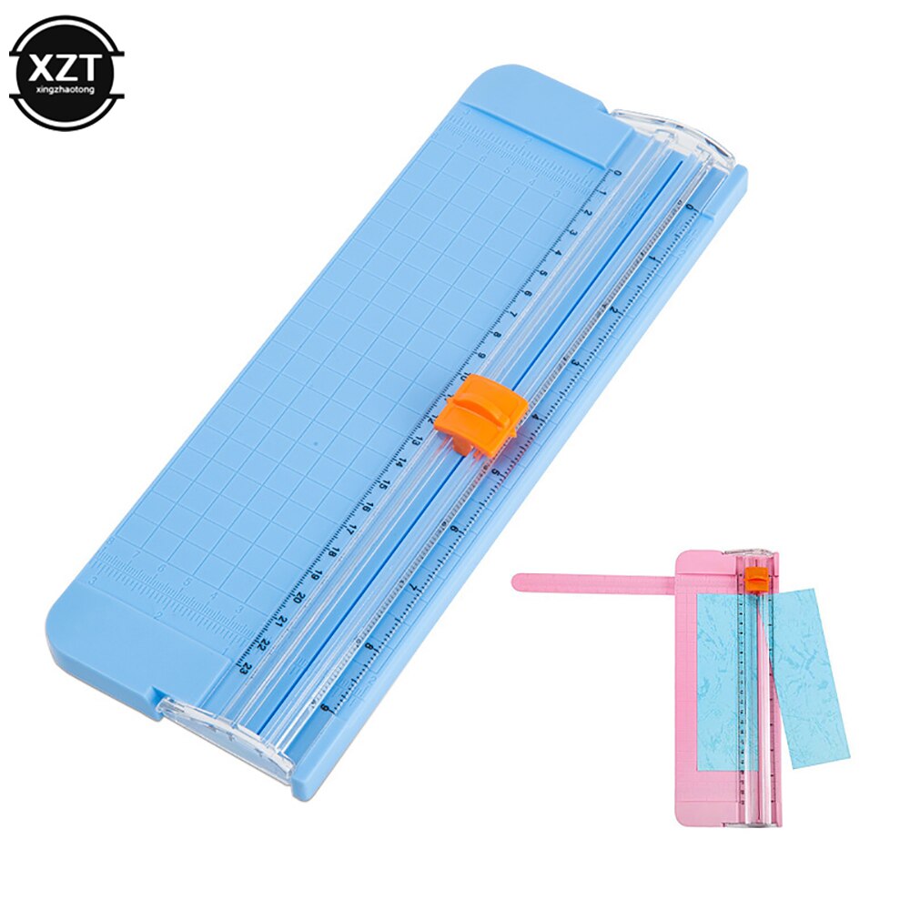 Mini Paper Cutter Trimmer A4/A5 with Tick Marks Precision Paper Photo Trimmers Cutter Scrapbook Cutting Paper Mat pad Machine