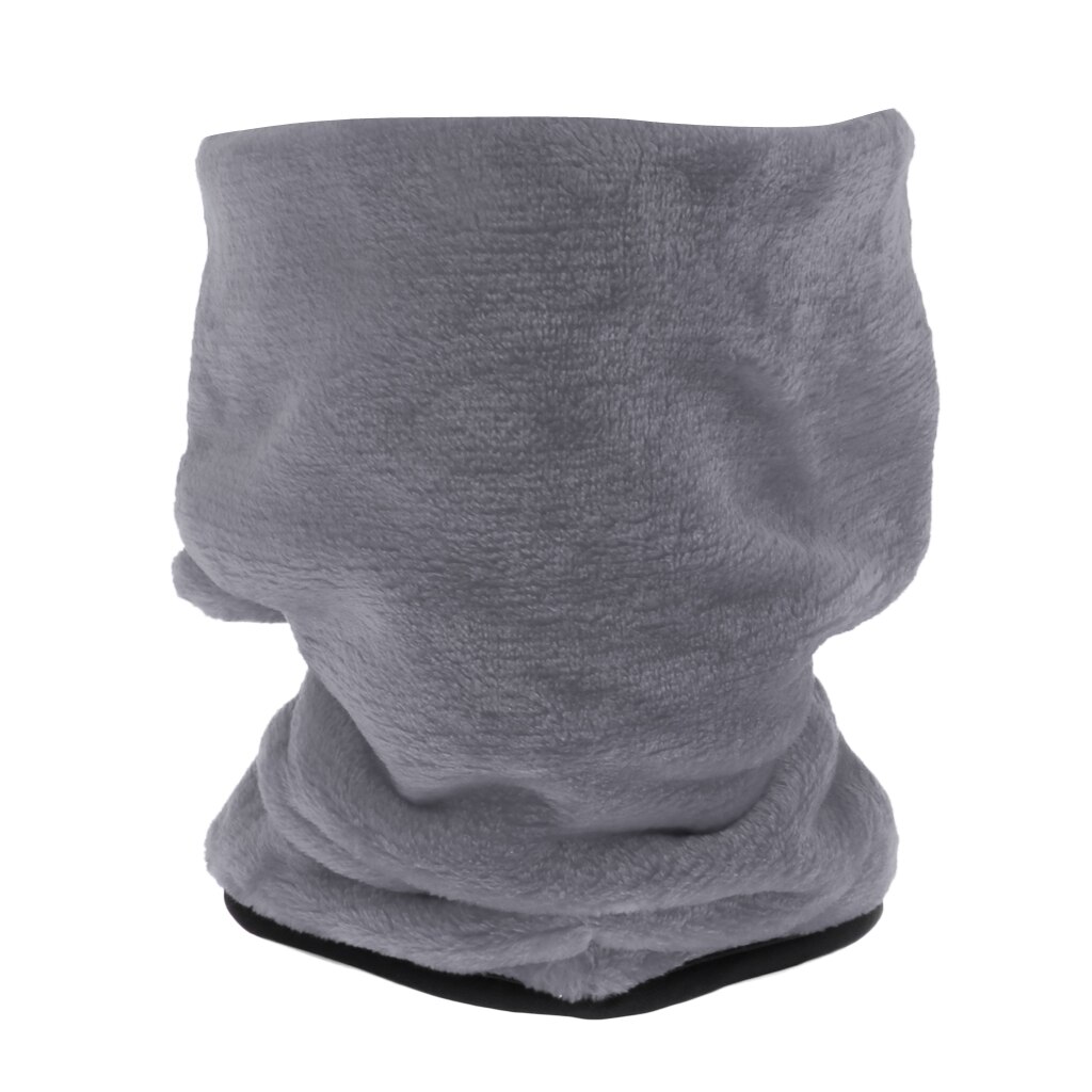 Halsvärmare utomhus fleece scarf turtleneck krage män och kvinnor vinter multifunktionell varm halv ansiktsmask