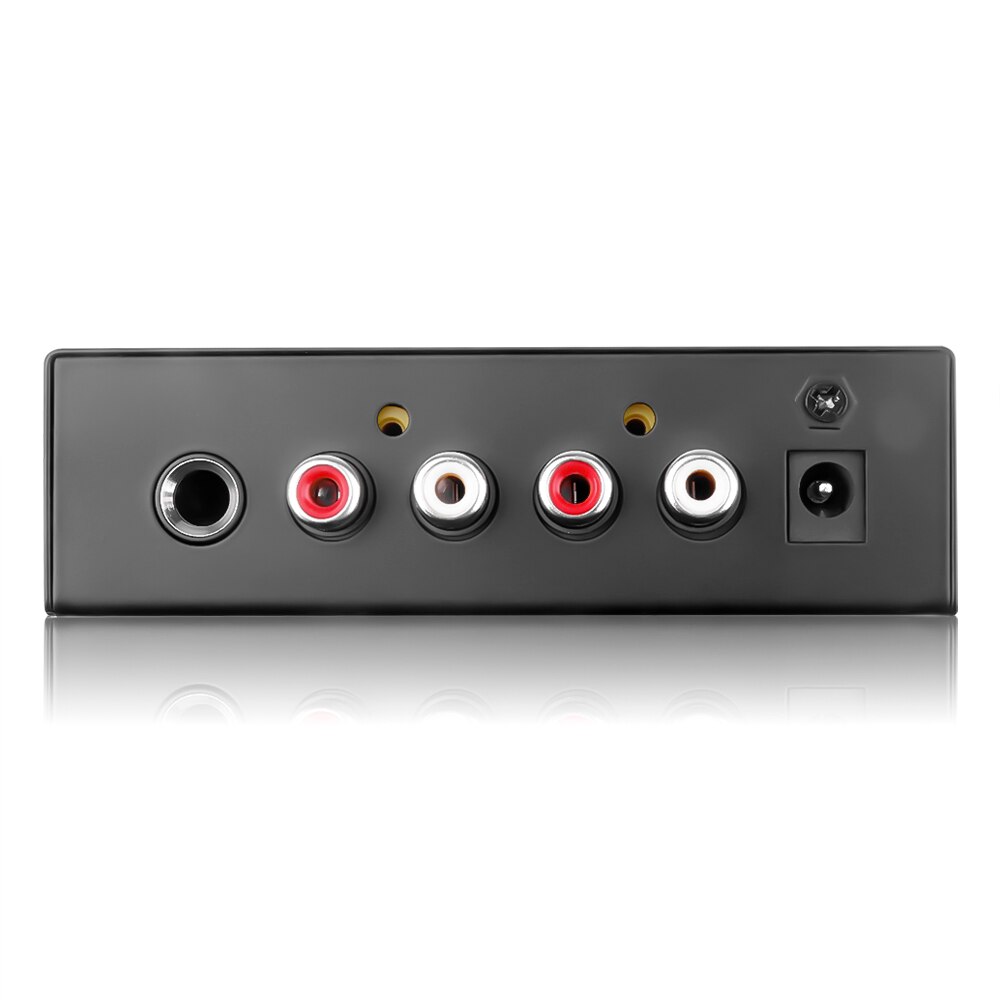 Kebidumei-Preamplificador de Phono ultracompacto, con Rca, 1/4 pulgadas, TRS, Interfaces, Preamplificador de Phono, PP400, enchufe de la UE/EE. UU.