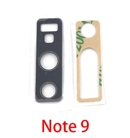 2pcs/lot Camera Glass Lens Back Rear Camera Glass Lens with Glue For Samsung S8 S9 Plus S10e S10 5G S20 Ultra Note 8 9 10 Lite: Note 9