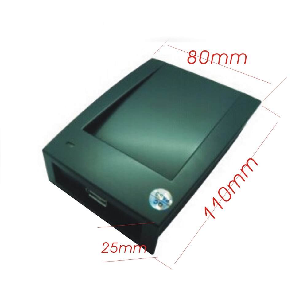 Rs232 lähtömuotoa 125 khz  em4100 rfid-proximity-lukija/id-kortinlukija  rs232 prot /9600 + 5 avaintunnistetta