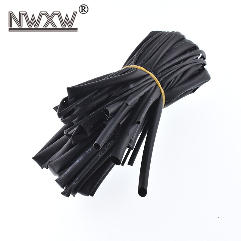 4/5/6/10 kinds/a lot heat shrinkable tube insulation sleeve data line electric cable protection heat shrinkable soft sheath