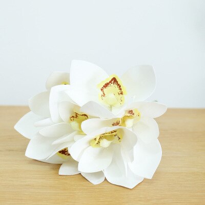 6 heads 23cm orchid bunch table flower: color 1