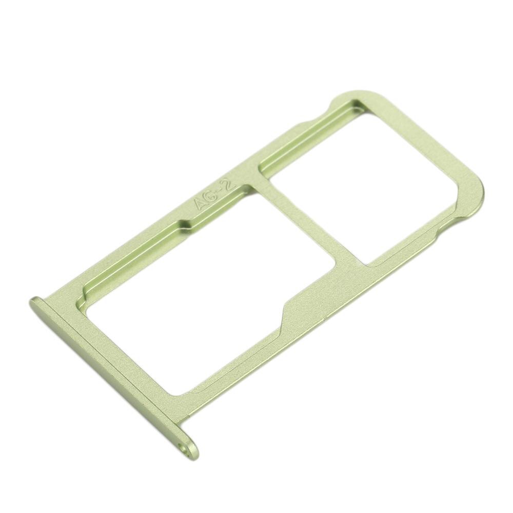 Für Huawei P10 SIM Karte Tablett &Ampere; SIM&#39;s Mikro SD Karte Fach: Grün