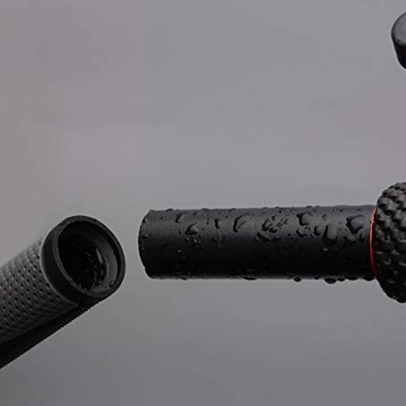 Multi-Purpose Handige Zwarte Ronde Korte Mini Fietsstuur Grips Rubber Fiets Grips Standaard Fietsen Fiets Accessoires