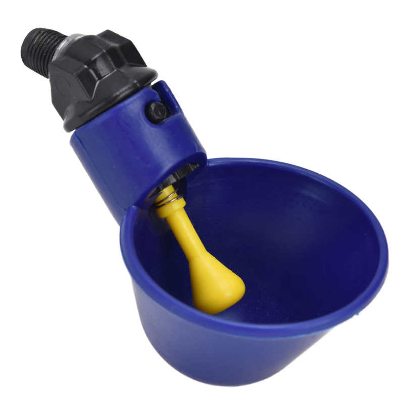 Chicken Watering System Chicken Waterer Chicken Water Cup PP Plastic Durable for Farm for Animal Husbandry