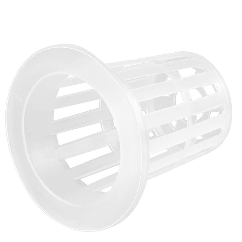 100Pcs Hydroponic orchid Slot Net Pot Slotted Mesh Net Cup Soilless Culture Vegetable Net Pots Baskets Cups orchid Pots