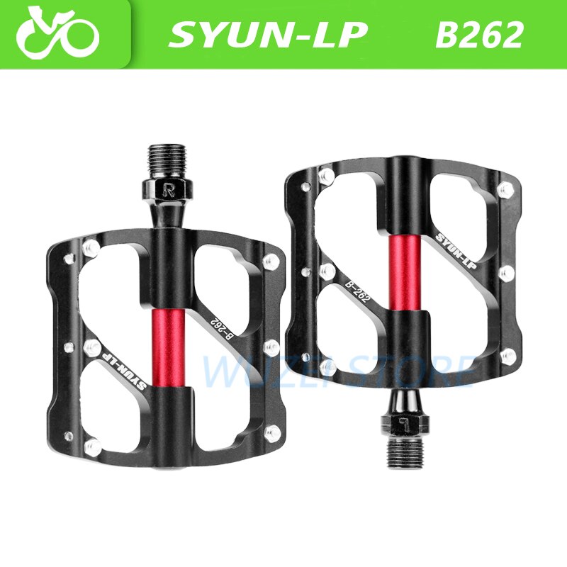 SYUN_LP Ultralight Verzegelde Fiets Pedaal Cnc Aluminium 3 Lagers Anti-Slip Pedaal Voor Mtb Weg Mountainbike Fietsen Accessoires