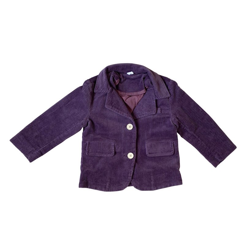 Una nueva chaqueta de Traje púrpura para niños chaqueta coreana para niños y niñas