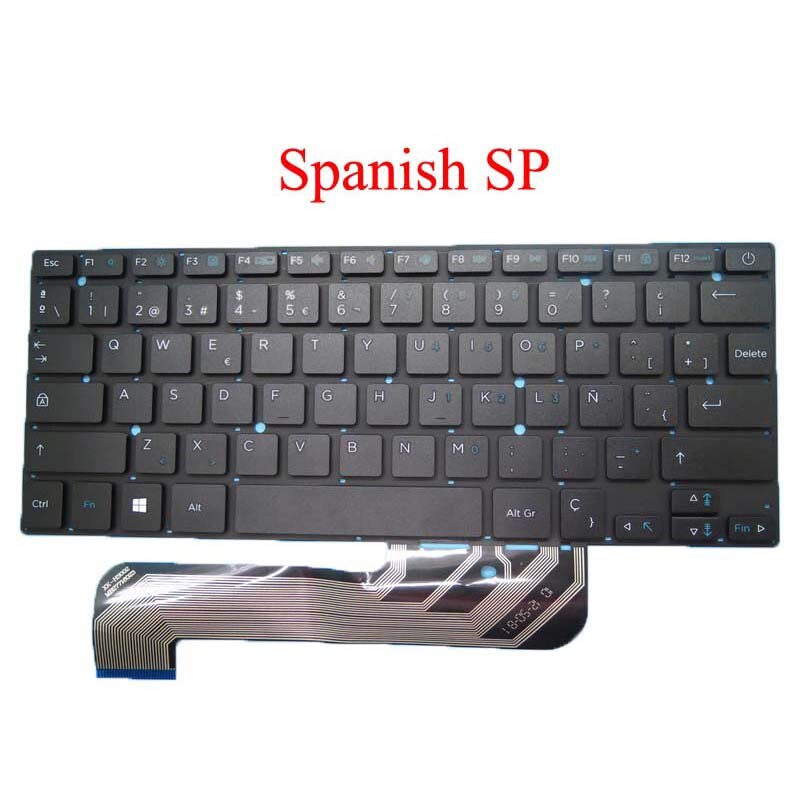Laptop Ons Sp Het Ar Toetsenbord Voor Irbis NB44 XK-HS002 MB27716023 Arabië Italiaans Spaans Engels Zwart Zonder Frame