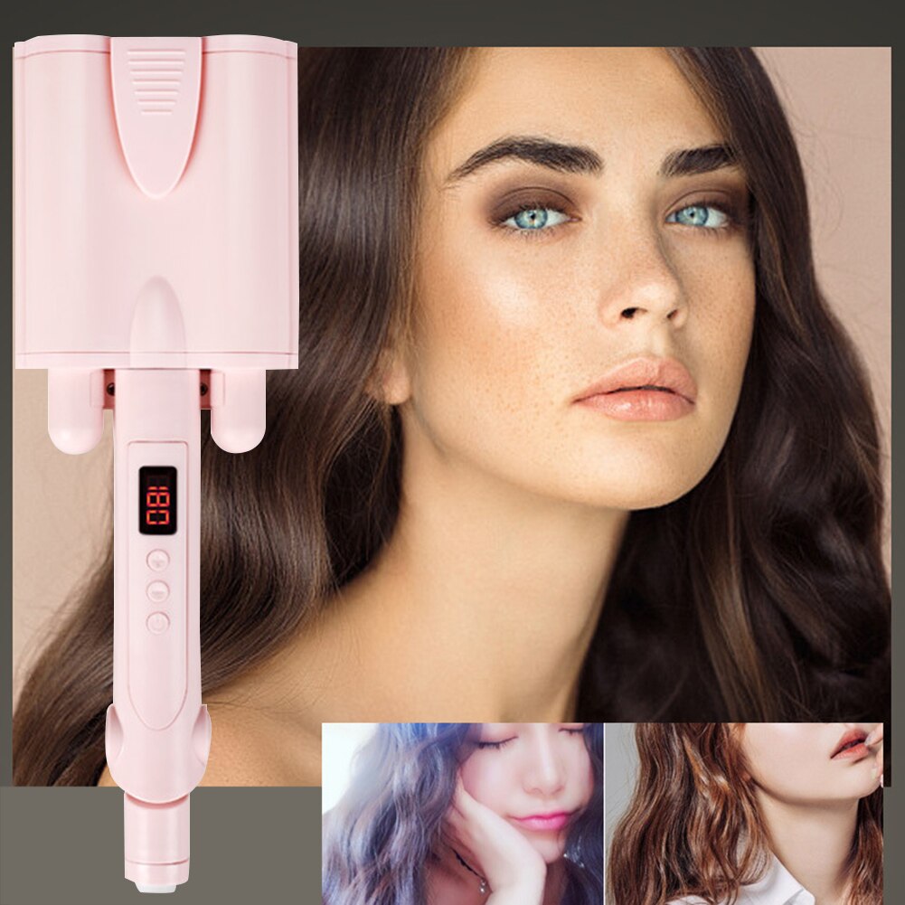 Ceramic Hair Curler Rollers Curling Iron Hair Styling Tools Curling Irons Temperature Control Fast Heating Splint Hair Wand