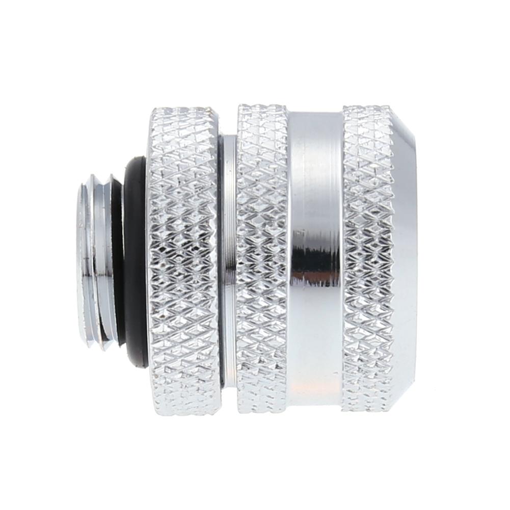 G1/4 14mm OD 4 Laps Hard Tube Quick Fitting Connector for PC Water Cooling System Connector G1/4 4.5mm length