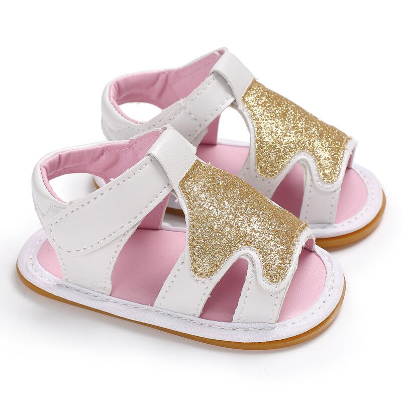 2019 recém-nascidos Sandálias Criança Sandálias Sola De Borracha Flats Hot Sale Bebê Infantil Ocasional 0-18months Primeiros Sapatos de Bebê Walker