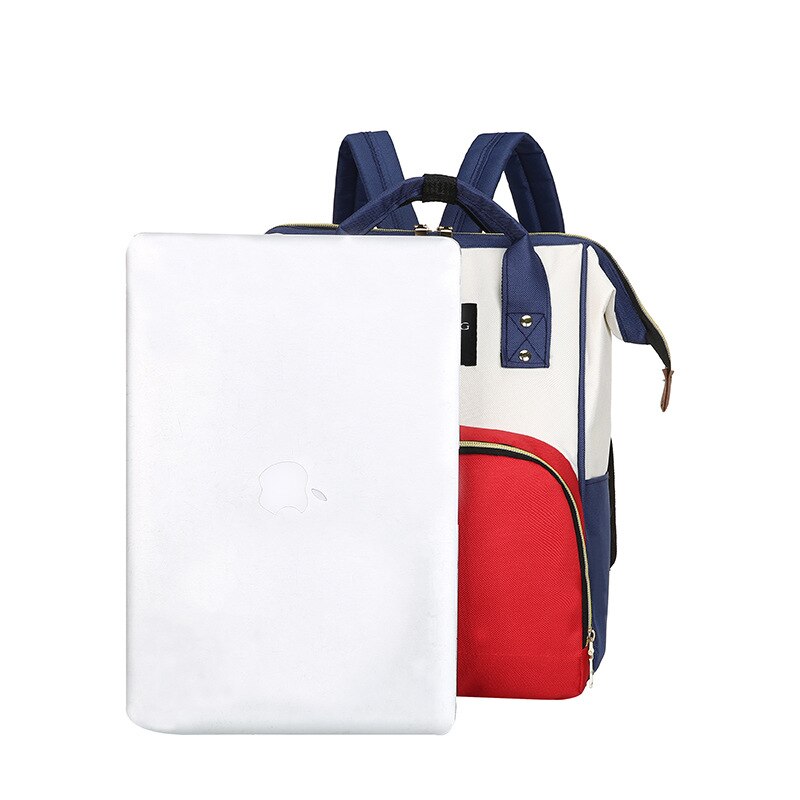 Bolsa de pañales para el hombro, ligera, de gran capacidad, estilo moderno, ultraligera, bolsa de lactancia, mochila sencilla para madres,