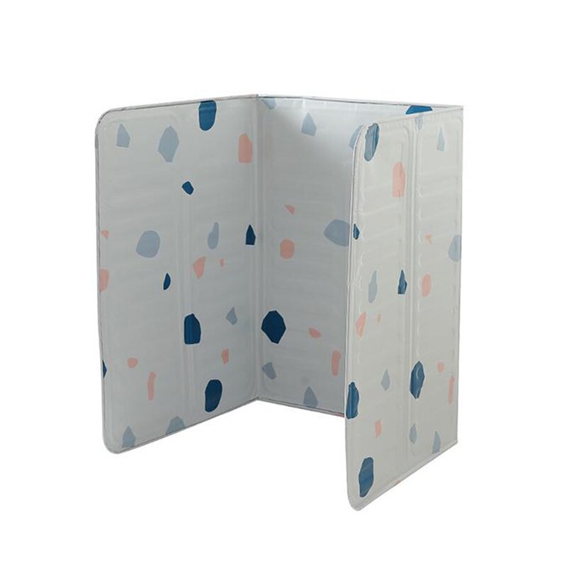 2 Pcs Set Splash Guard Board Guard Geometric Printed Aluminum Foil Block Barrier Stove Cooking Anti-Splashing Oil Baffle Kitchen