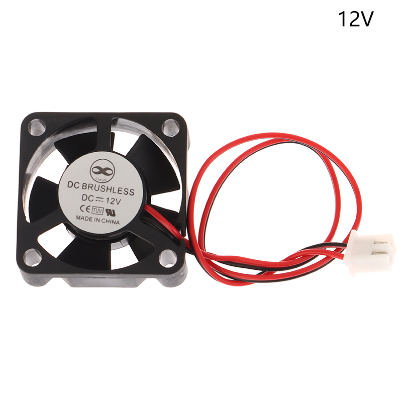 3010 Ventilator 30Mm 30X30X10Mm Dc 5V 12V 24V 2pin Koeler Kleine Koelventilator Diy Printer Voor J-Head Hotend Voor 3d Pinter Onderdelen Vervangen: WHITE