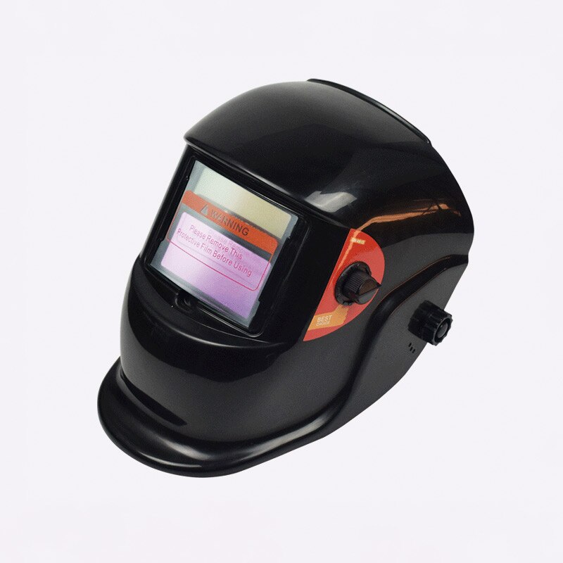 Auto darkening welding helmet/welding mask/MIG MAG TIG/4arc sensor/Solar cell&amp;Replaceable Li-batteries