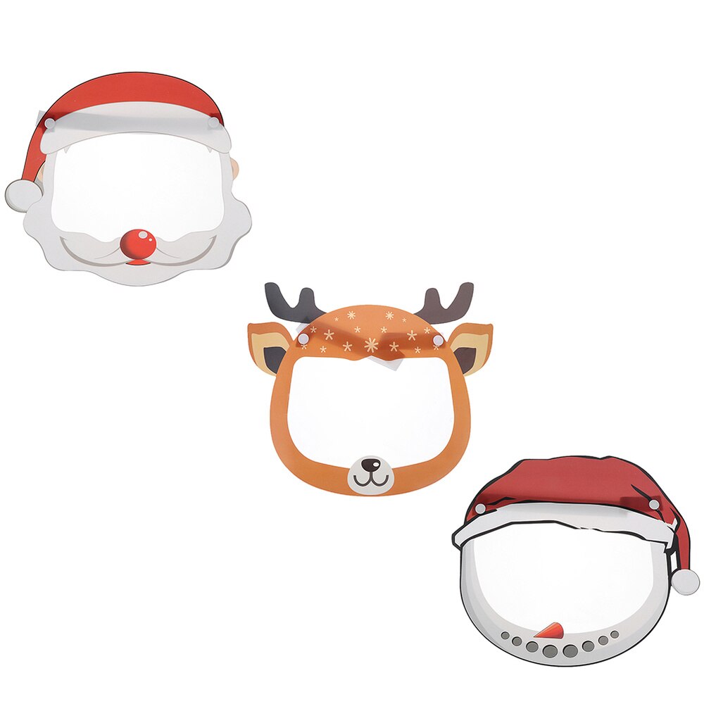 Mooie Duurzaam Anti-Kras Beschermende Kerst Maskers Kinderen Maskers Kinderen