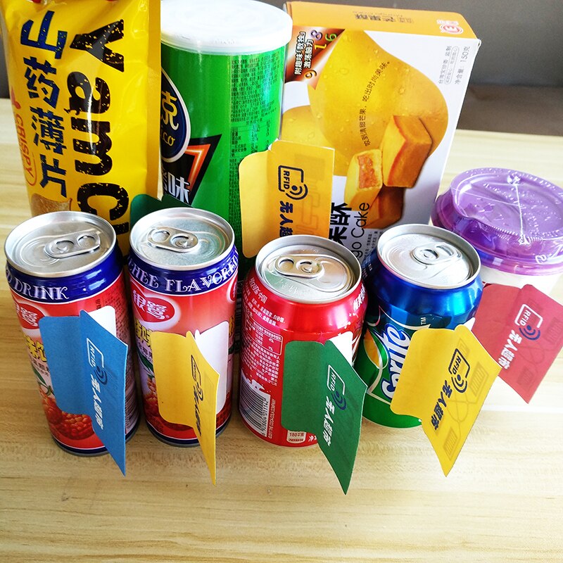 100PCS 9662 Unmanned supermarket electronic label Rfid retail application label UHF RF Automatic settlement access management