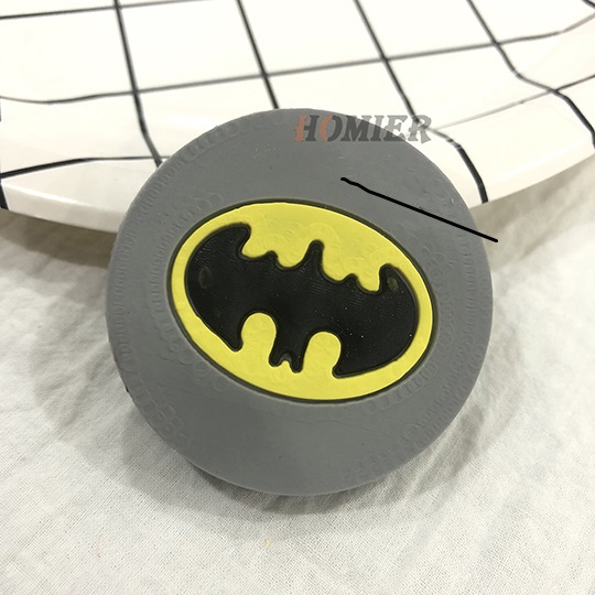 Universal phone Stand bracket Expanding Stand stretch grip phone Holder Finger Cute cartoon stand for iphone 7 8 plus XS: Batman pattern