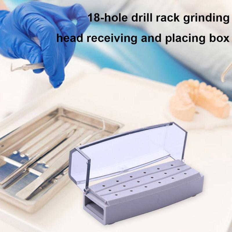 Dental Instruments Organizer Round Bur Rotational Stand