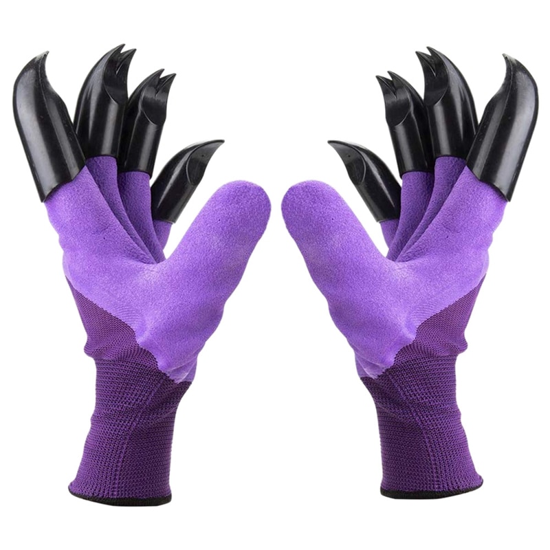 Upgrade Garden Elf Gloves with Paws Waterproof and Breathable Garden Gloves for Excavation Unisex Gardening: Default Title