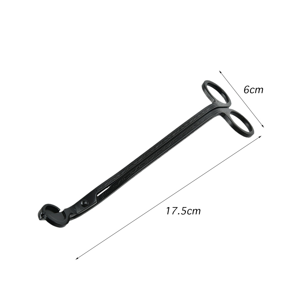 Candle Wick Trimmer Stainless Steel Aromatherapy Candle Scissor Oil Lamp Trim Durable Traceless Cutter Snuffer Tool Hook Clipper: B4