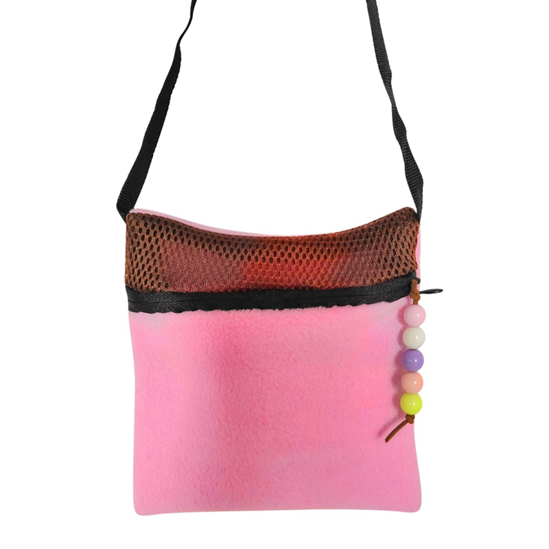 Bolsa de transporte de viaje para hámster, pequeña bolsa de viaje para hámster, bolsas de viaje, jaulas, bolsa de cremallera para cama de dormir portátil, bolsa con cremallera para hámster