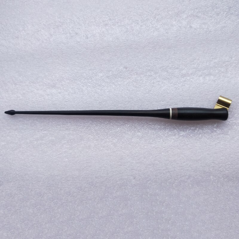 Lang engelsk dip penholder palisander kalligrafi nib dip penholder kobberplade dip pen