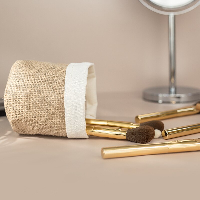 Sac de rangement en papier Kraft, boîte de rangement de pots de fleurs, sacs de fruits et légumes, sac de plantes de bureau, sac de rangement de cosmétiques, porte-stylo ins