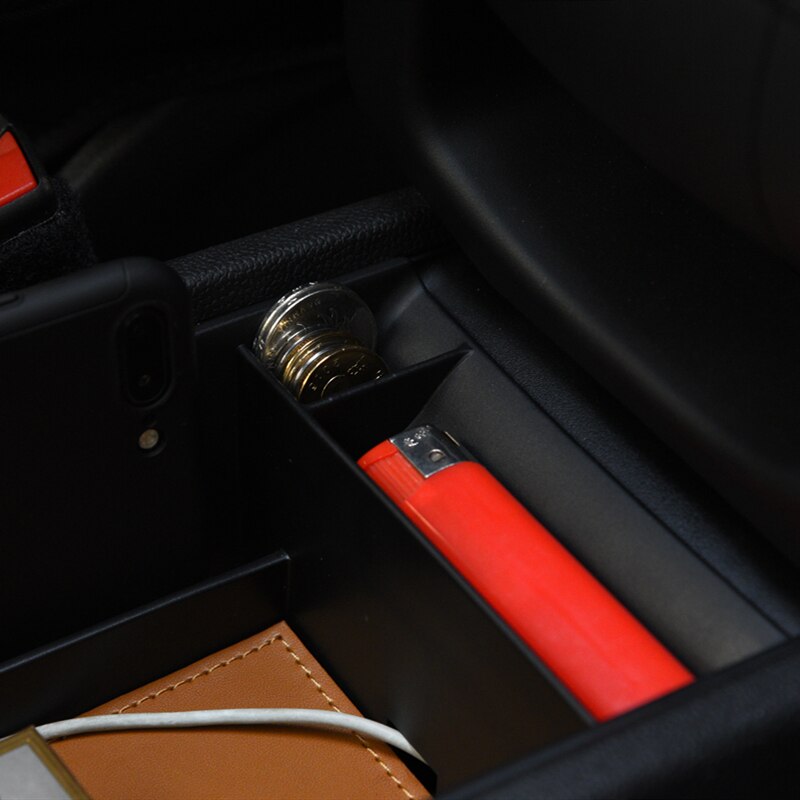 Accessoires de voiture console centrale intérieure accoudoir boîte article rangement pour MINI ONE Cooper S JCW F60 Countryman rangement