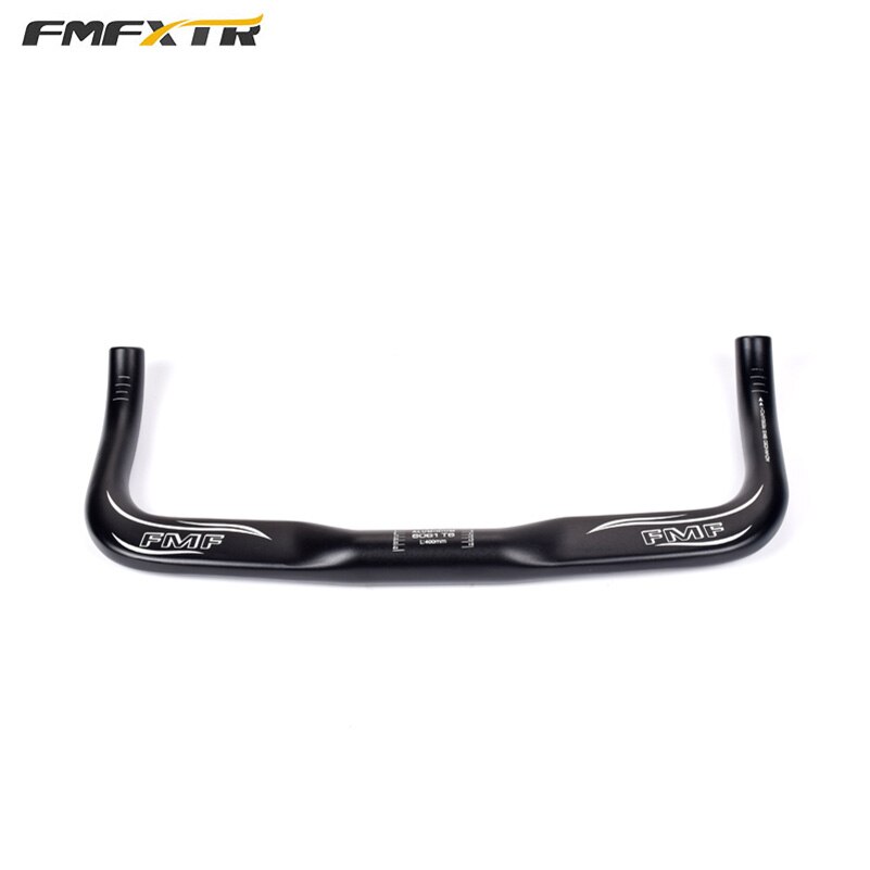 Fixed Gear Racefiets racing TT Tijdrit Triathlon Megafoon Bar Handlebar31.8x420mm: black