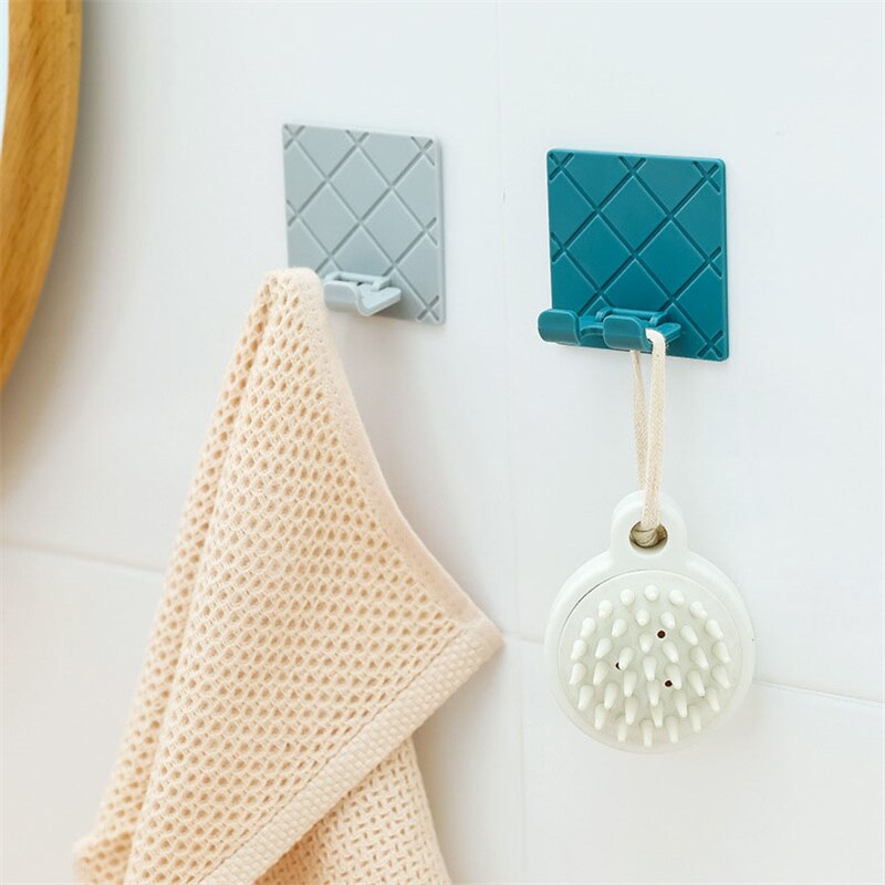 Multi-purpose Hooks Strong Adhesive Power Plug Socket Hanger Holder Wall Hanging Hook Folding Kitchen Bathroom Storage Hook Rack