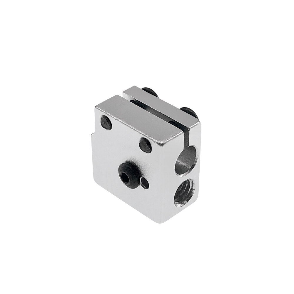 1pcs Volcano end eruption heater block 1.75 3mm Filament V5 V6 Extruder J-head Aluminium Heater block for Sidewinder X1
