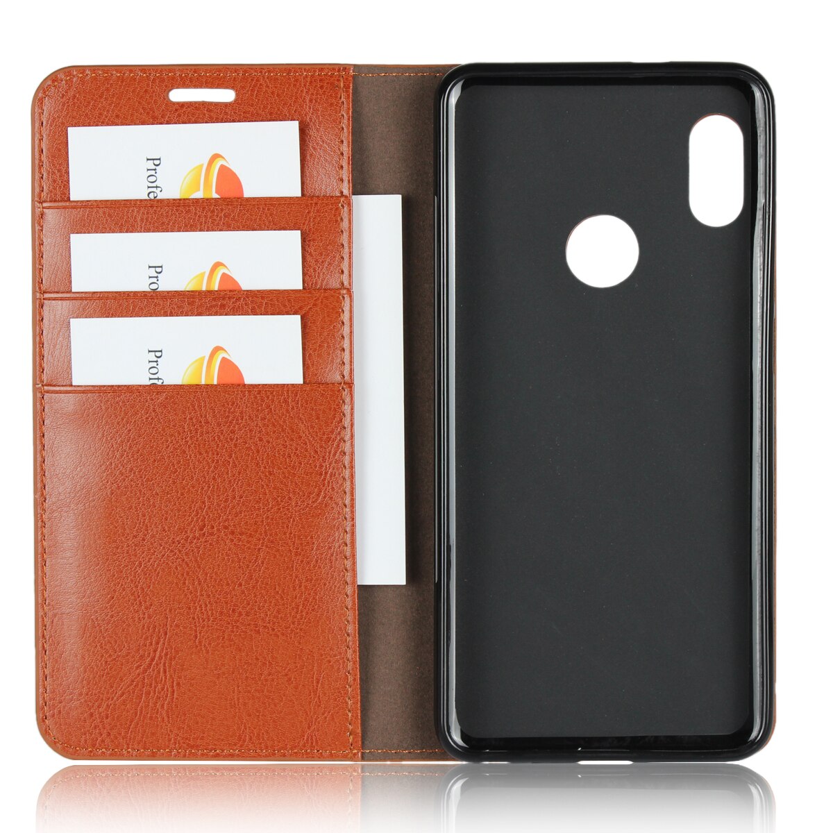 Funda para Xiaomi Redmi Note 5 Pro 5,99 "Funda de cuero tipo billetera funda con tapa tarjetero