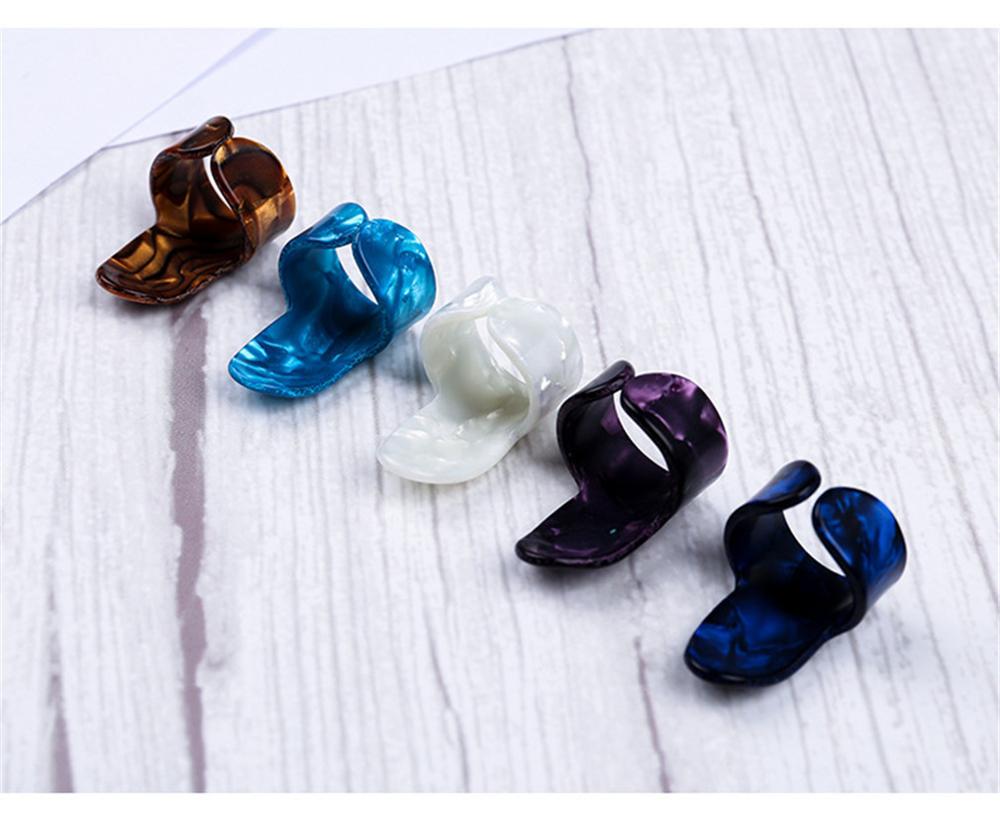 1 pièces pouce doigt guitare médiator guitare plectre gaine guitare Tube médiator médiator guitare électrique accessoires Rando