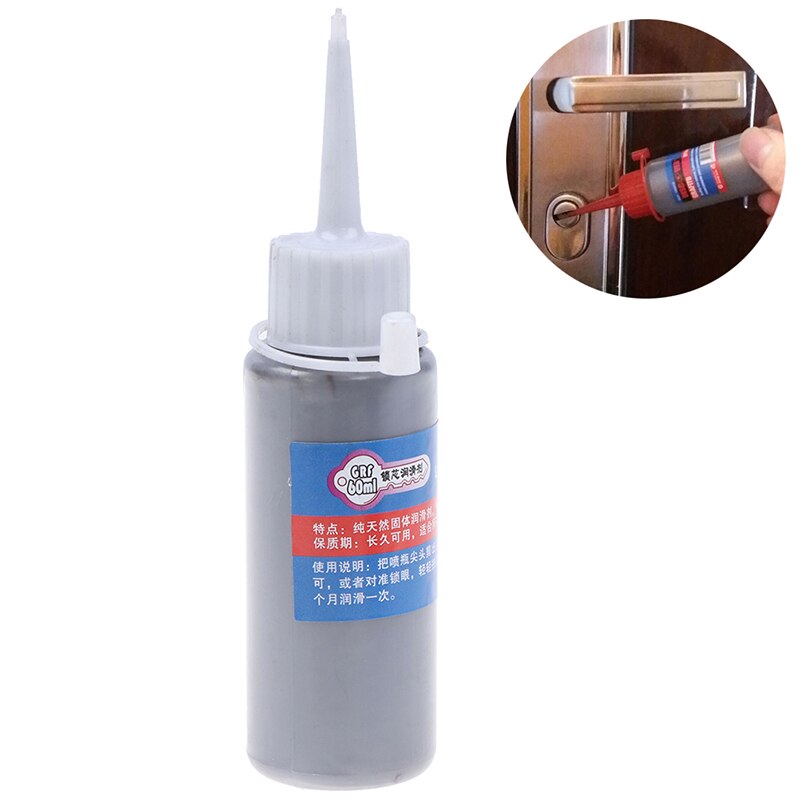 Graphite fine lubricant for lock element locksmith cylinder padlock 60ml