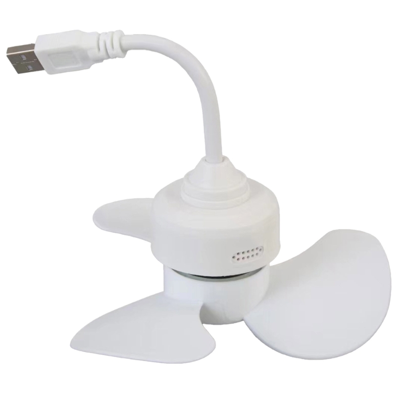 Liten usb-fläkt, tyst resefläkt, justerbar usb-kylfläkt för kontor, camping och utomhusbruk