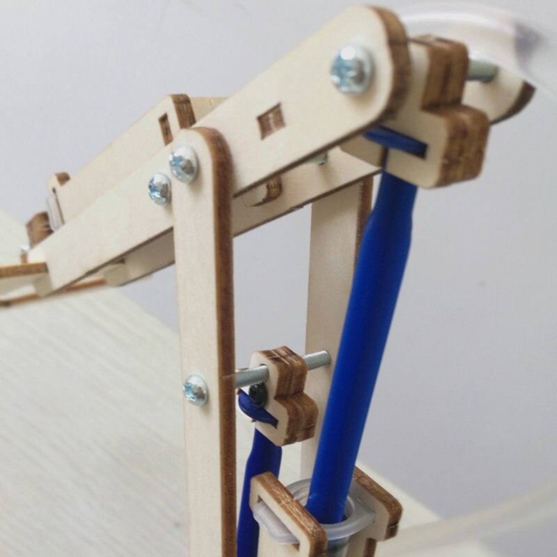 Hydraulisk mekanisk arm gør-det-selv-modeller & byggelegetøj videnskab & uddannelsesmodel legetøj til børn julefødselsdagslegetøj til børn