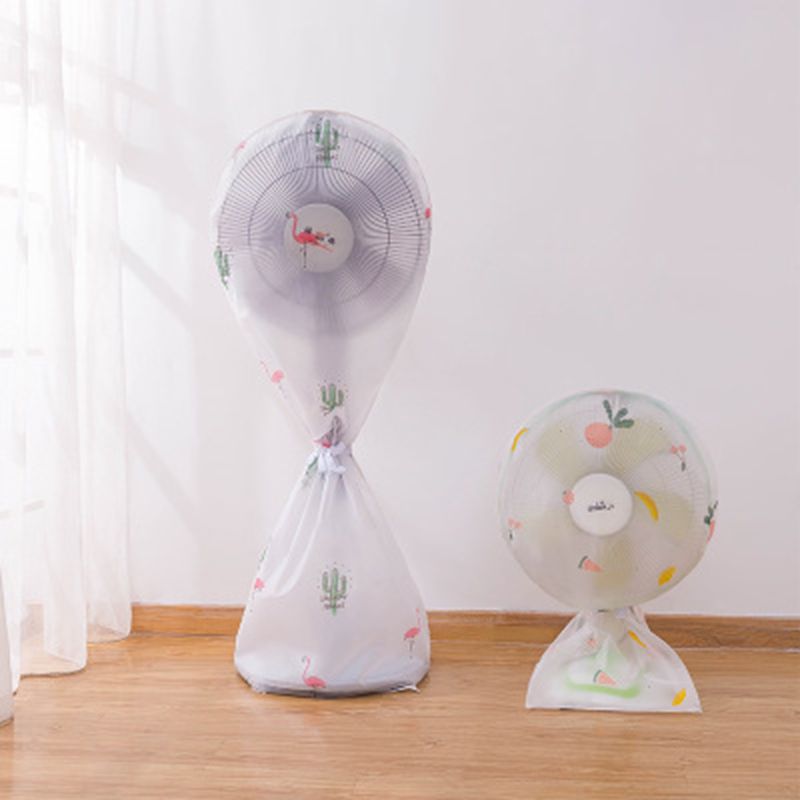 Fan dust cover household floor-standing electric fan cover three-dimensional fan protection cover round all-inclusive dustproof