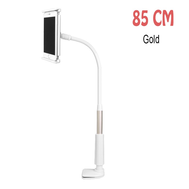 Tablet Del Supporto Del Basamento Per Ipad Air Mini Xiaomi Mipad Huawei Samsung Da 4.0 A 10.6 pollici Universale Long Arm Phone & tablet Del Supporto Del Basamento: Gold 85CM