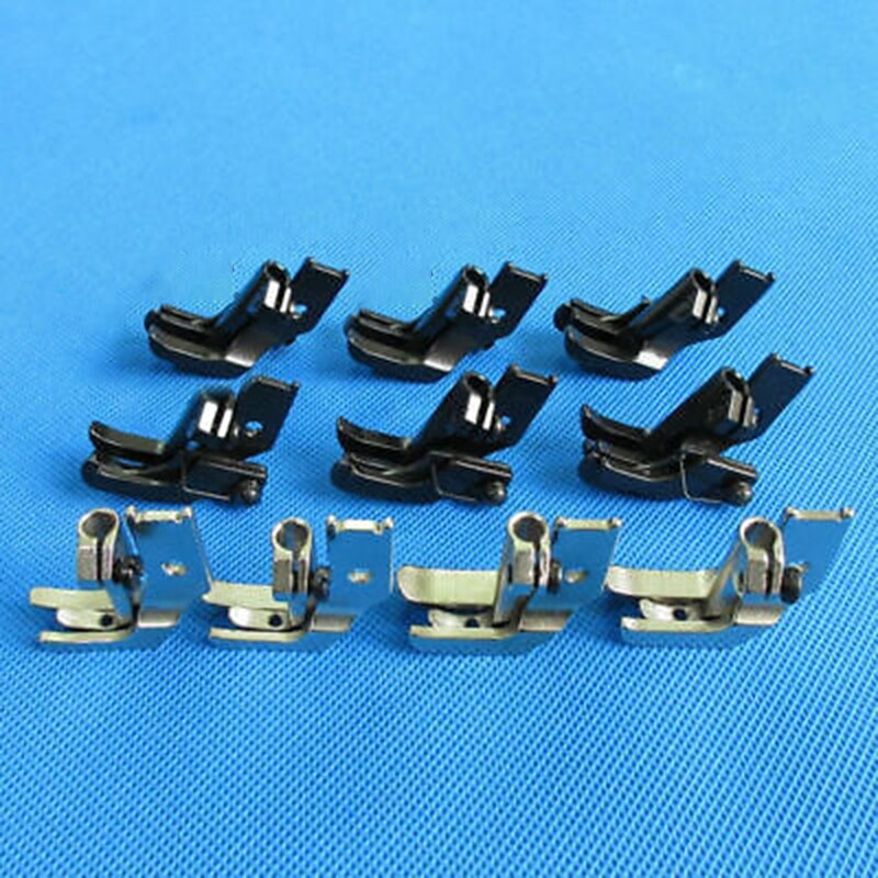 Durable Reliable 10pcs Piping Walking Foot with R & L Edges Guide for JUKI DNU-1541,241 LU-563 Walking Foot Sewing Machine Part