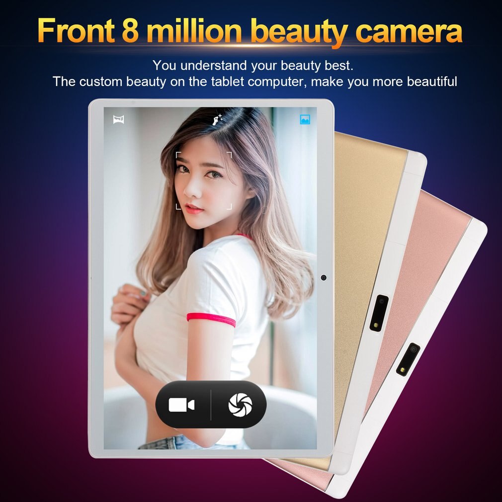 10.1 Inch Notebook Laptop Android Tablets Wifi Mini Computer Netbook Dual Camera Dual Sim Tablet Gps Telephone US