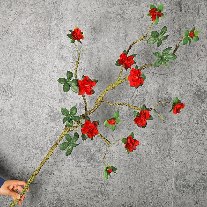 Kunstige blomster pæon ikke-vævede stoffer papir blomster blomster blomster kunstige de alta calidad bryllup dekoration håndværk forsyninger: Dzh 018-03