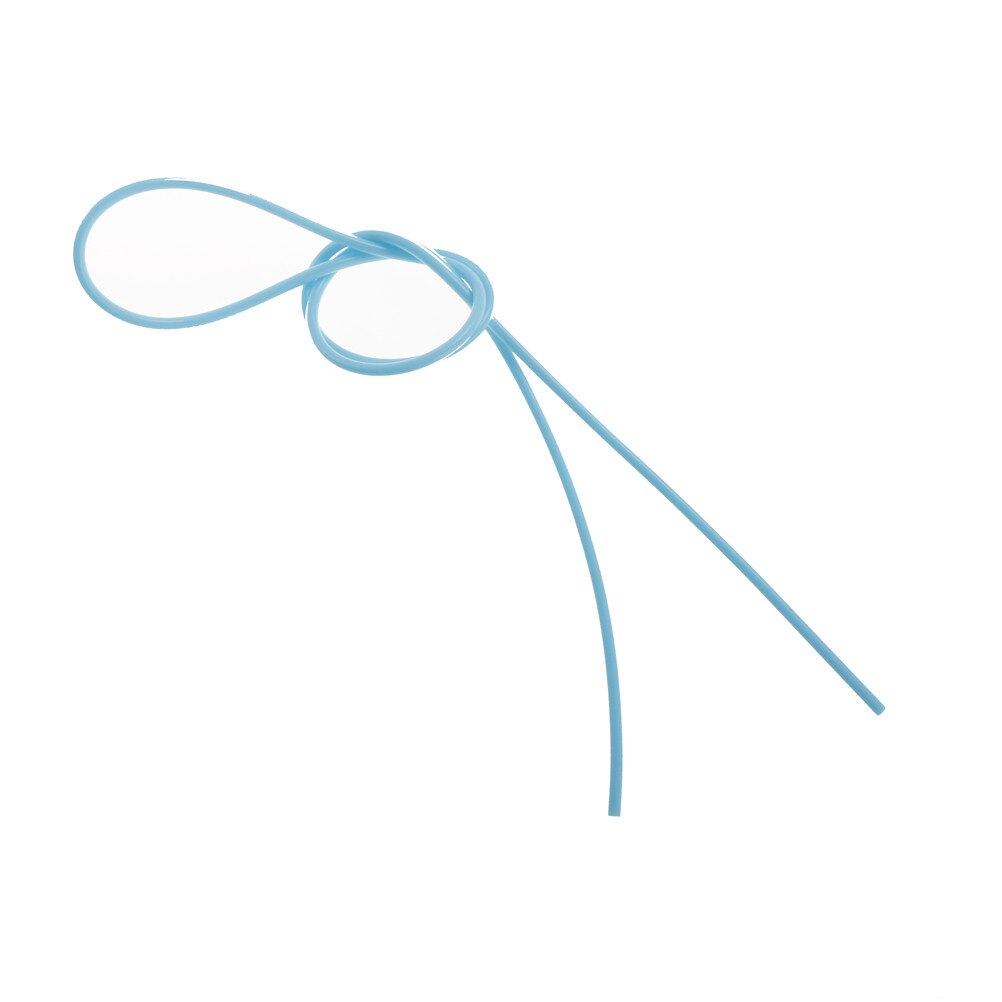 Non-toxic Food Grade Silicone Tube High And Low Temperature Resistance Tasteless Transparent Hose Pipe 1M 2mmx4mm: Sky Blue