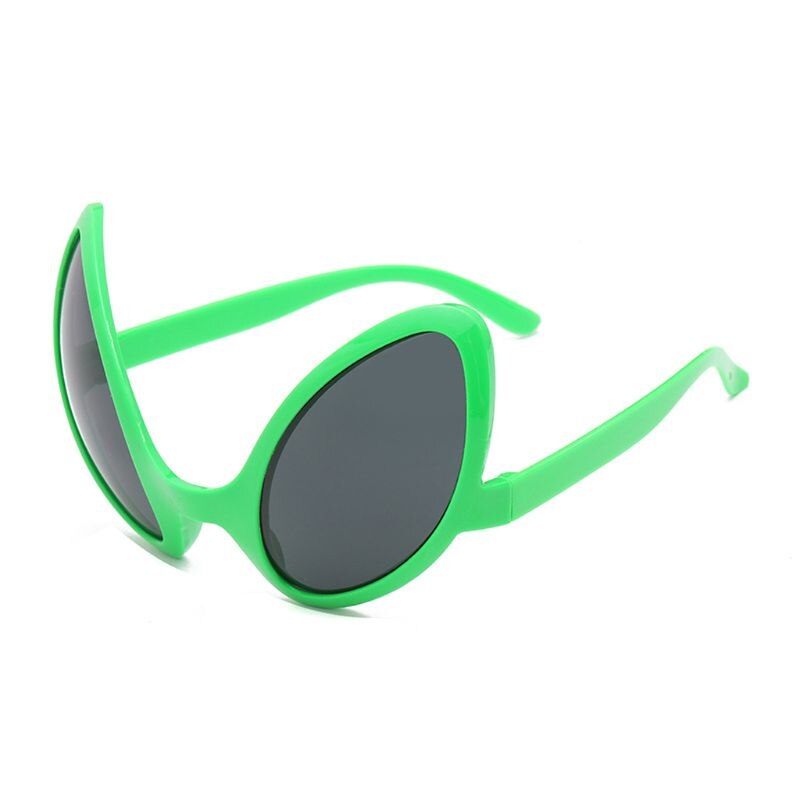 Sjove aliens kostume briller regnbue linser og solbriller halloween fest rekvisitter  f3md: -en