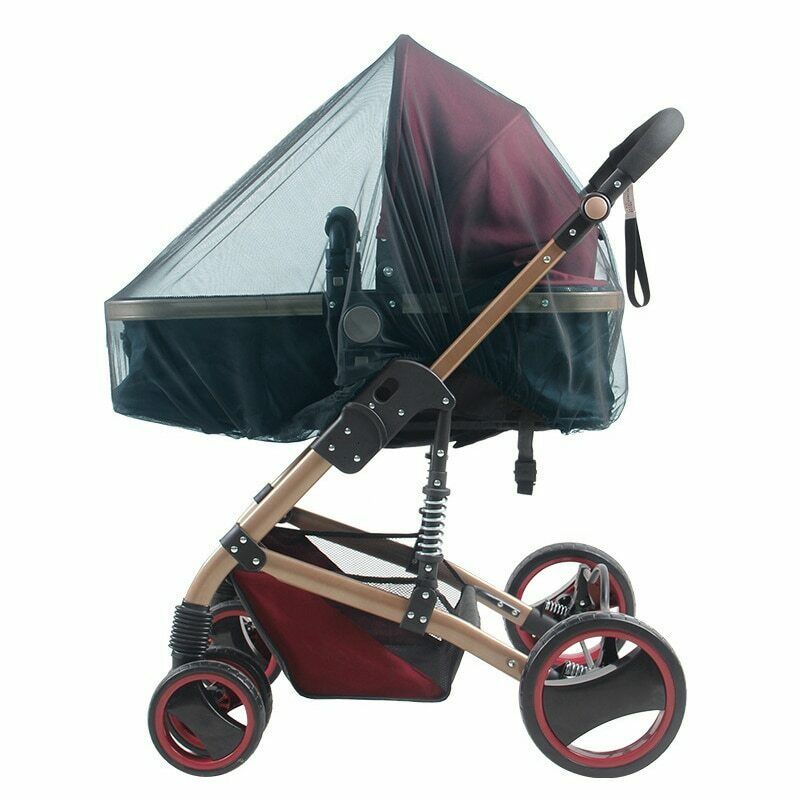 Baby Mosquito Net for Stroller Car Seat Infant Bugs Protecting Universal Stroller Mosquito Net LBShipping: Black